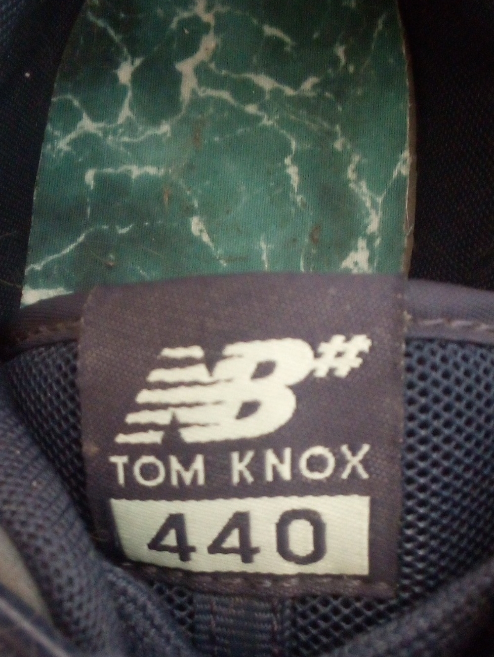 New Balance Tom Knox 440 Mens Size 10.5, Navy Blue - Picture 8 of 8